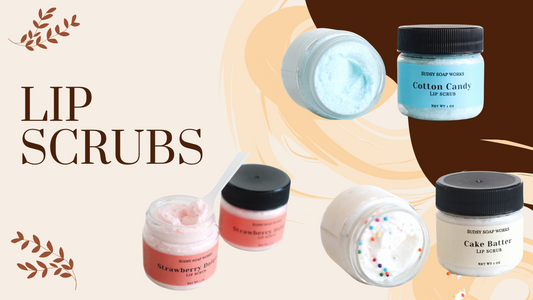 🌸 Pamper Your Lips with Sudsy Soap Works Lip Scrubs! 🌸