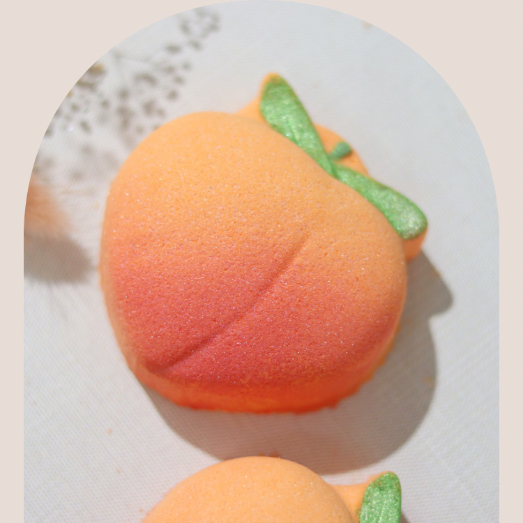 Peach Bath Bomb Peach Bath Bomb