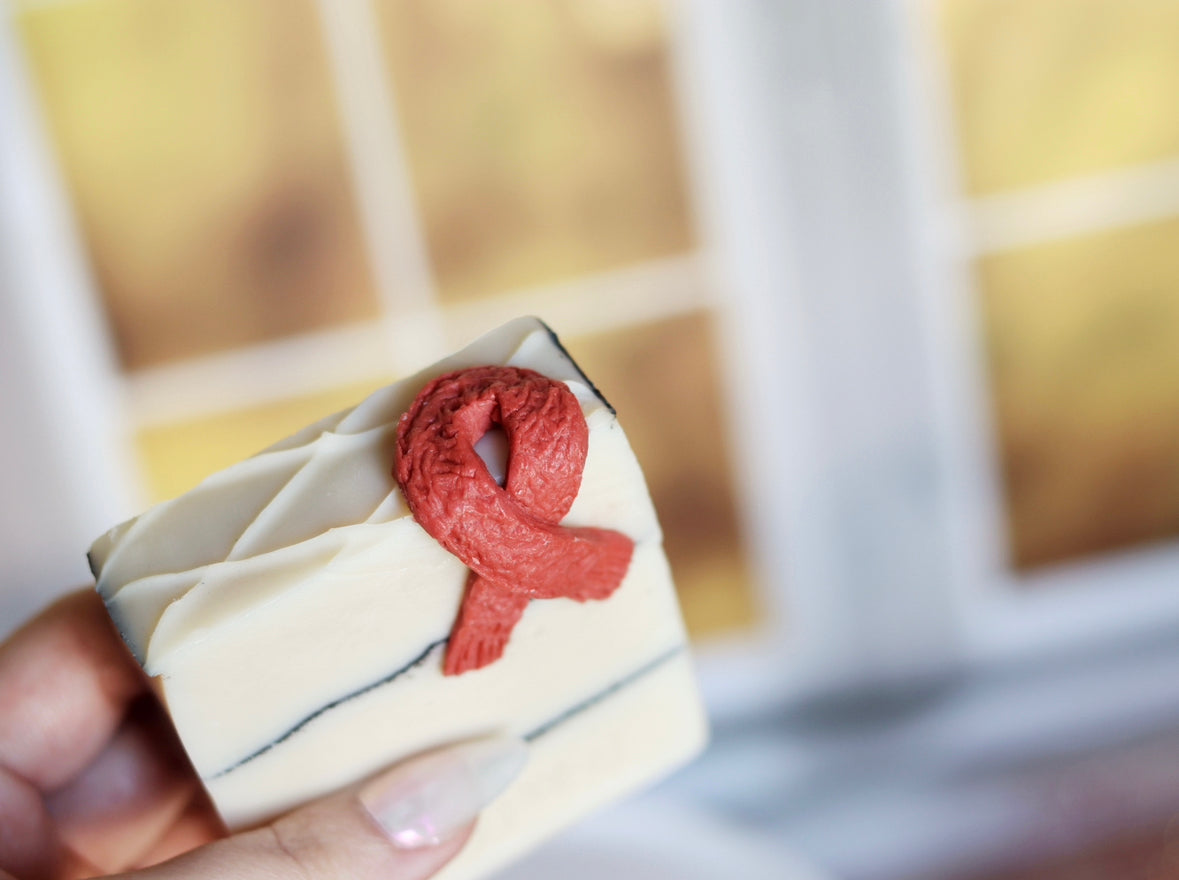 Taylor’s Red Scarf Soap