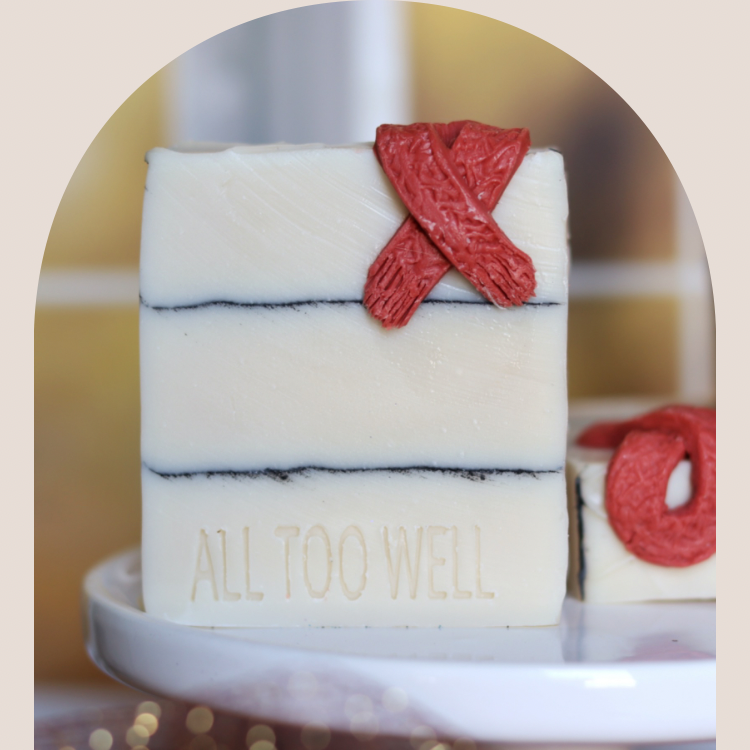 Taylor’s Red Scarf Soap