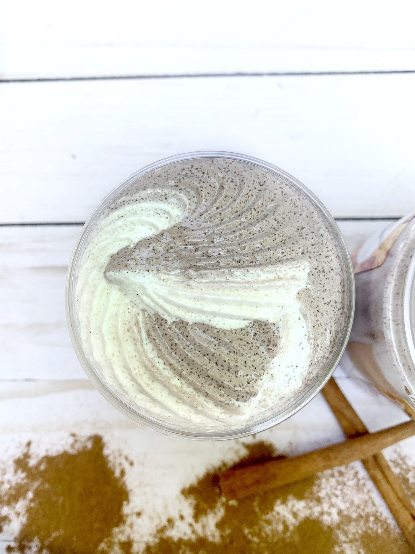 Cinnamon Roll Whipped Soap Scrub