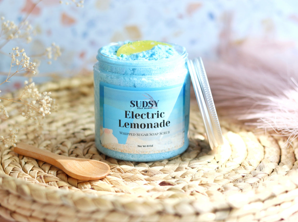 Electric Lemonade Whipped Sugar Scrub