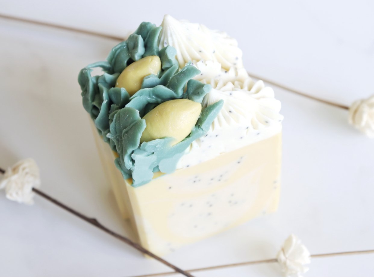 Lemon Poppy Artisan Soap