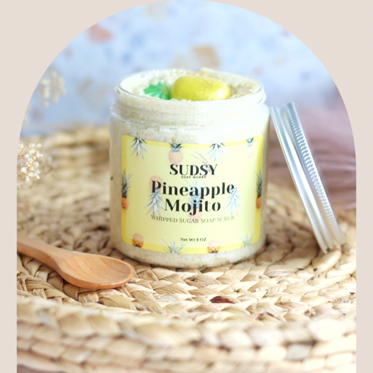 Pineapple Mojito Whipped Sugar Scrub