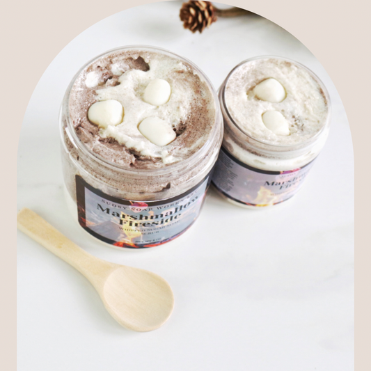 Marshmallow Fireside Whipped Soap Scrub