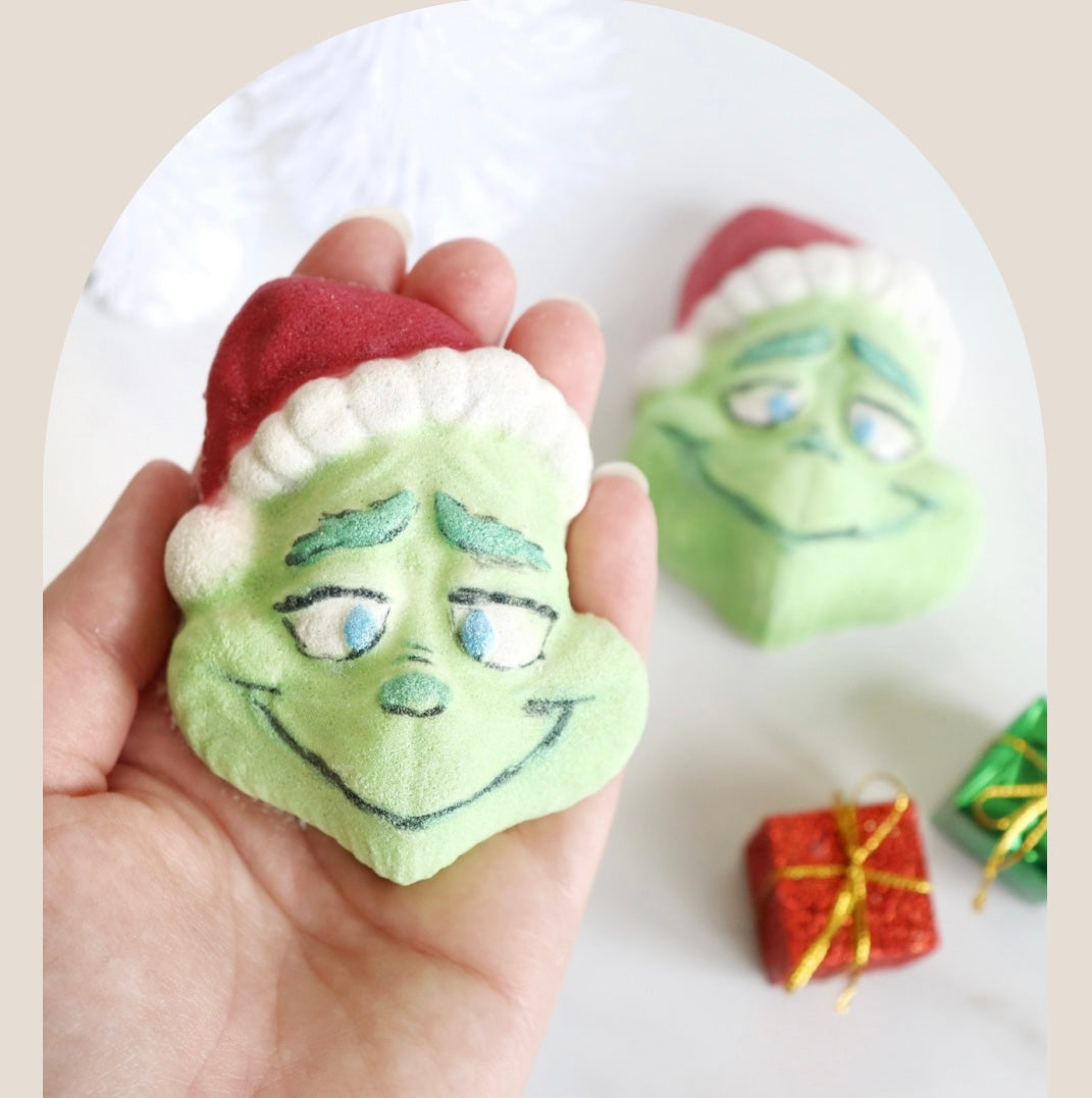 Merry Grinchmas Bath Bomb