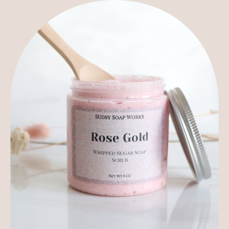 Rose Gold Whipped Sugar Scrub