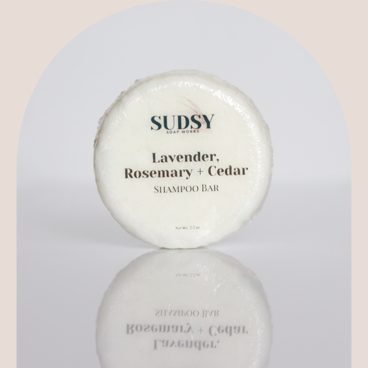 Lavender, Rosemary + Cedar Shampoo Bar