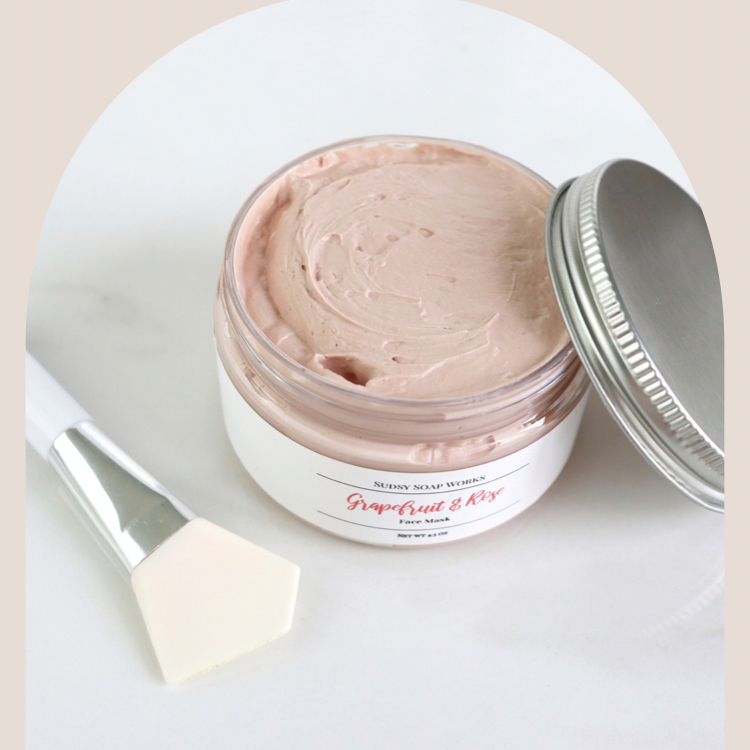 Grapefruit & Rose Clay Soufflé Mask