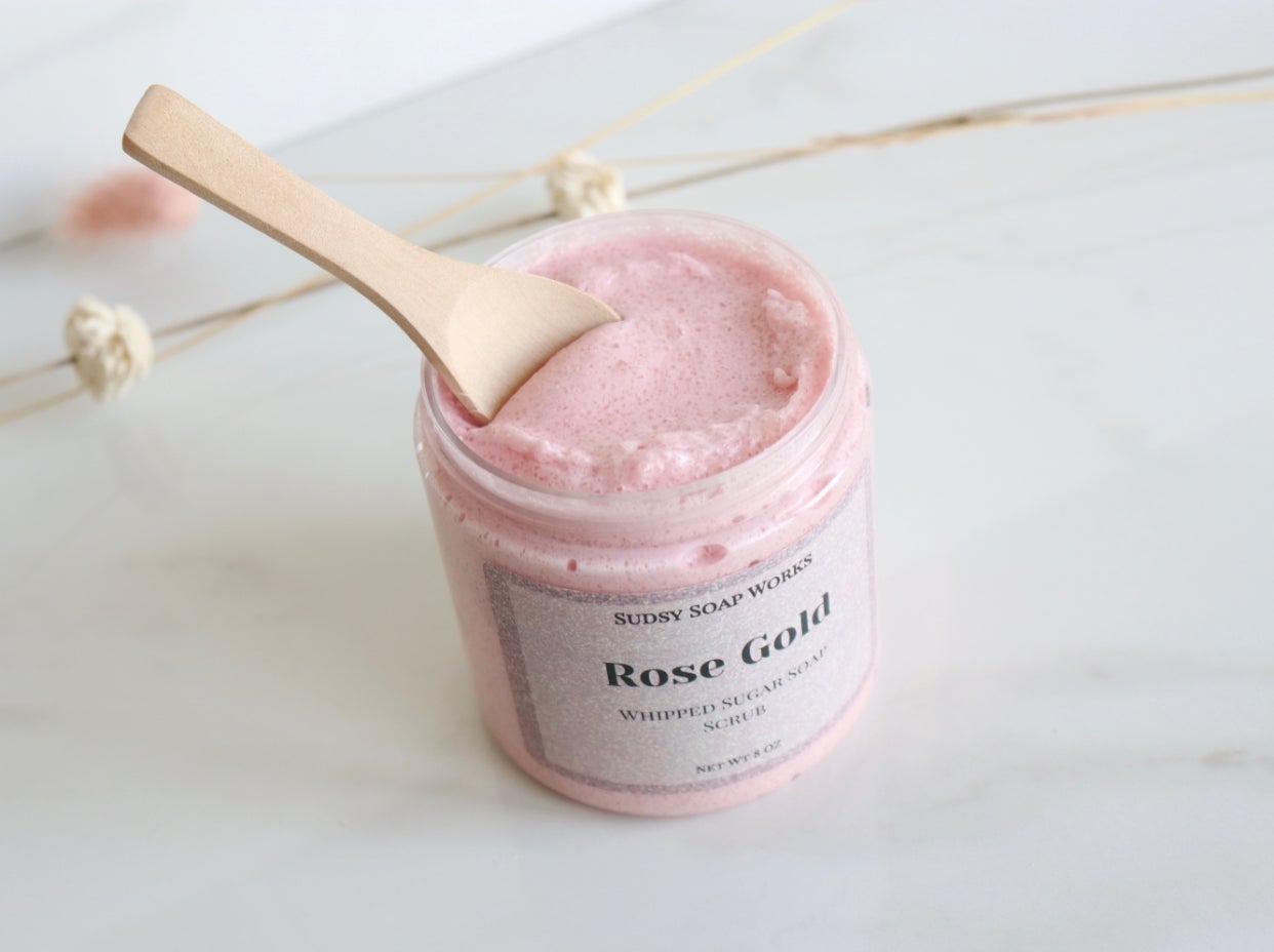 Rose Gold Whipped Sugar Scrub