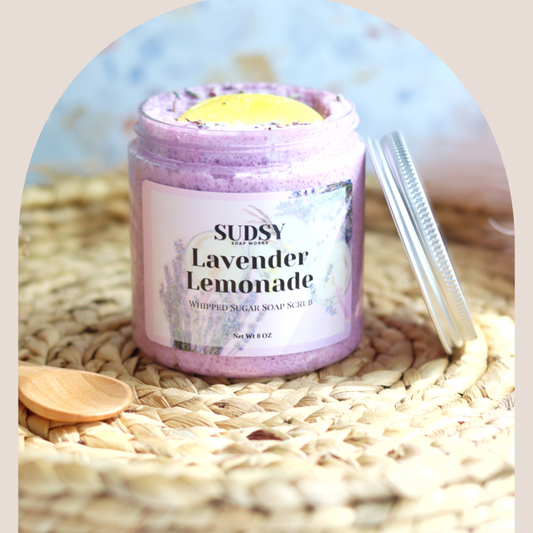 Lavender Lemonade Whipped Sugar Scrub