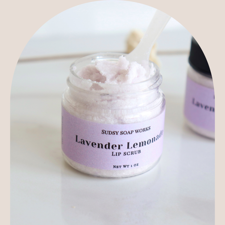 Lavender Lemonade Lip Scrub