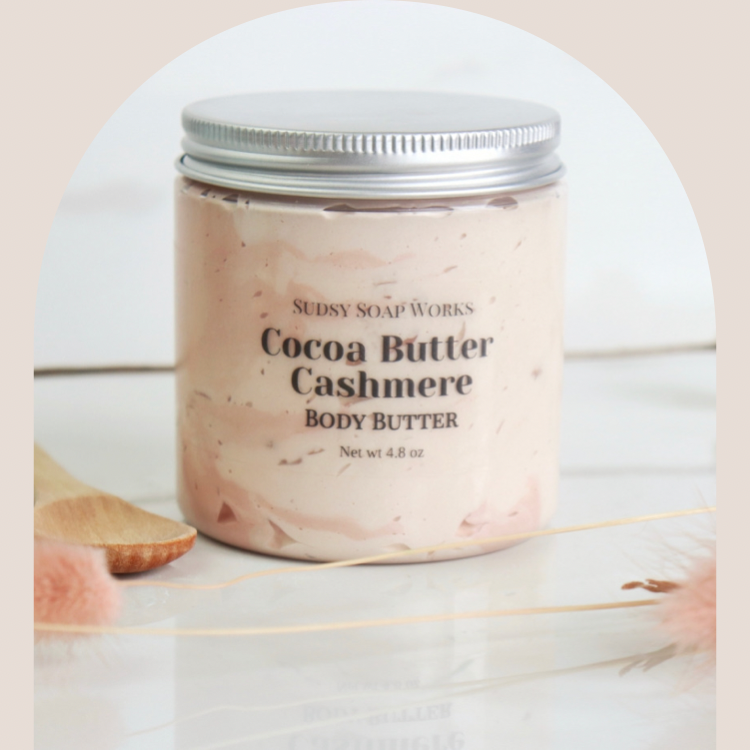 Cocoa Butter Cashmere Body Butter Sudsy Soap Works LLC