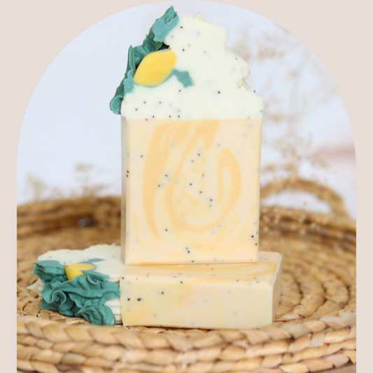 Lemon Poppy Artisan Soap