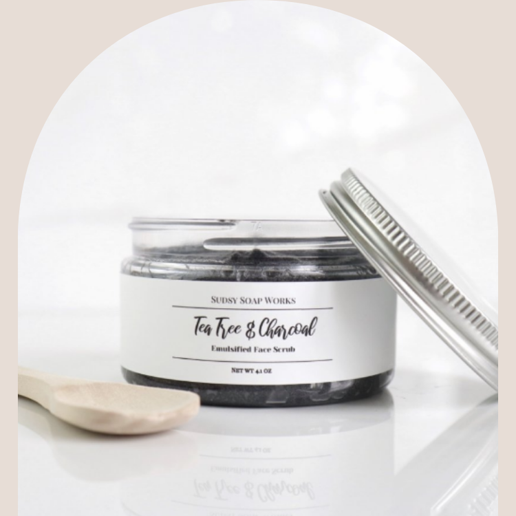 Tea Tree & Charcoal Emulsified Face Scrub